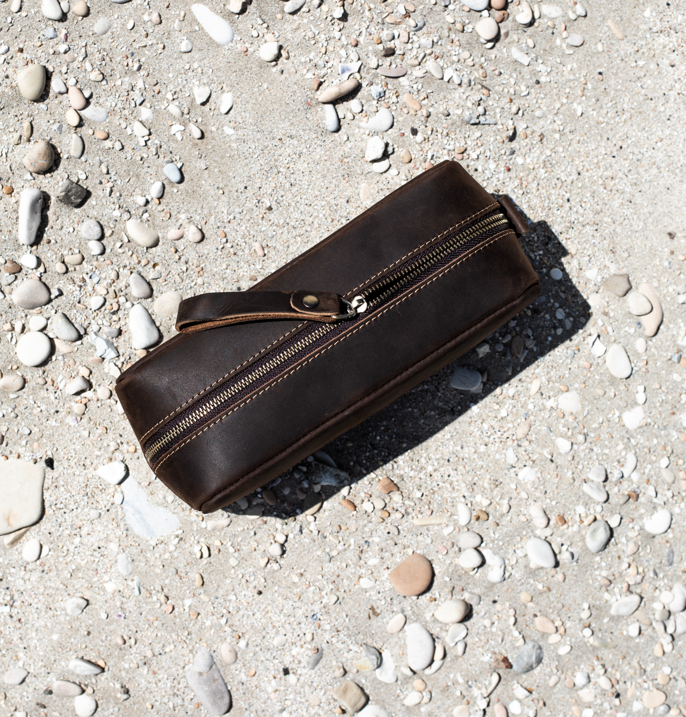 Necessaire aus Leder