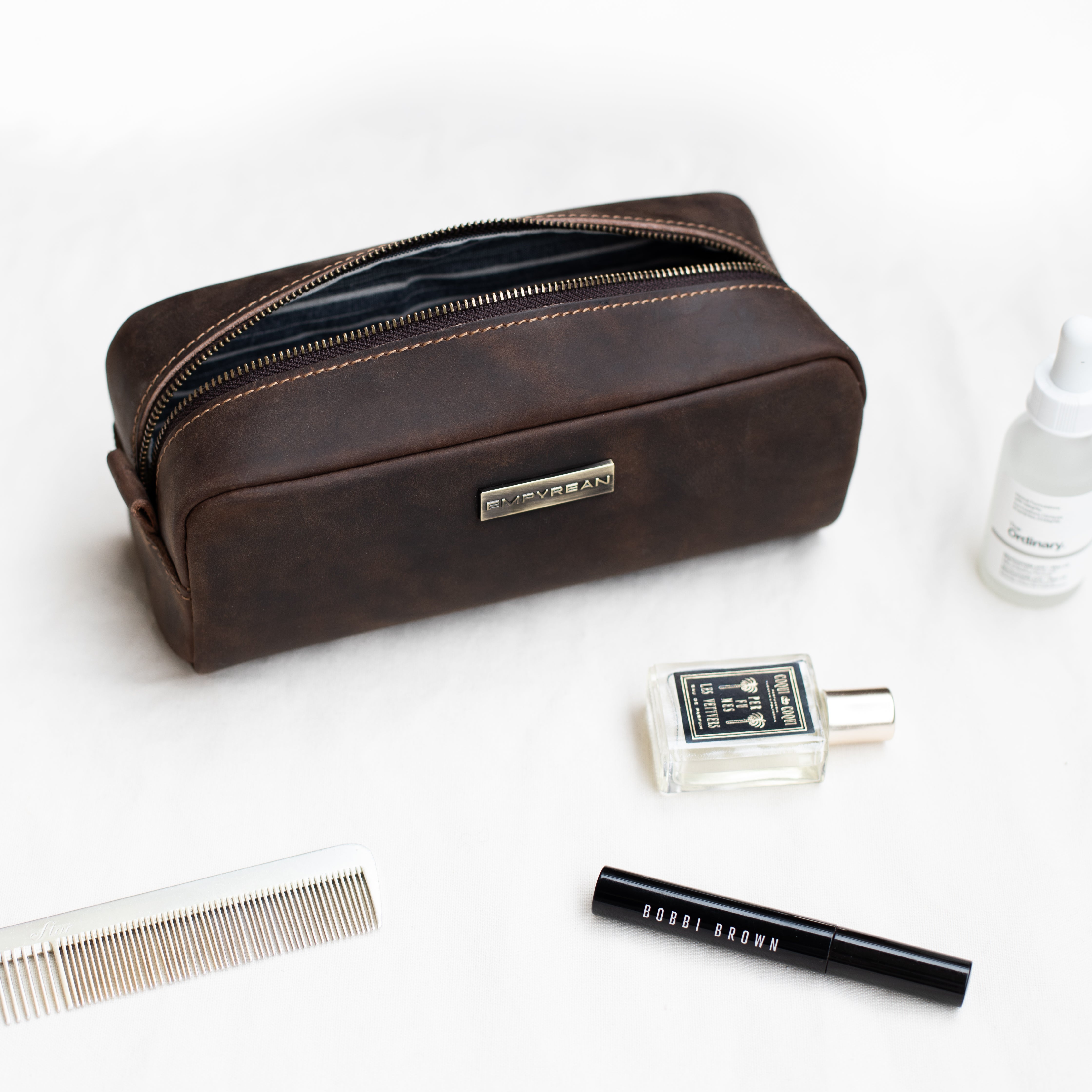 Neccessaire aus Leder